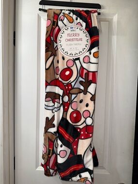 Christmas Character Plush Throw